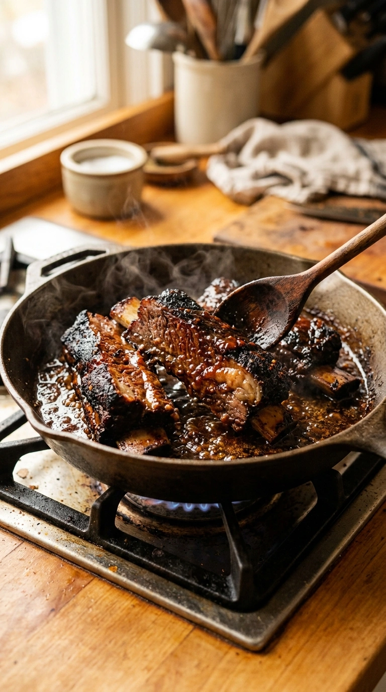 Cooking instructions for juicy smoky tailgate grilled beef ribs