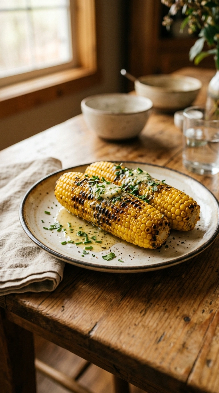 Charred Buttery Labor Day Grilled Corn | 22-Min Easy Family Final Cookout