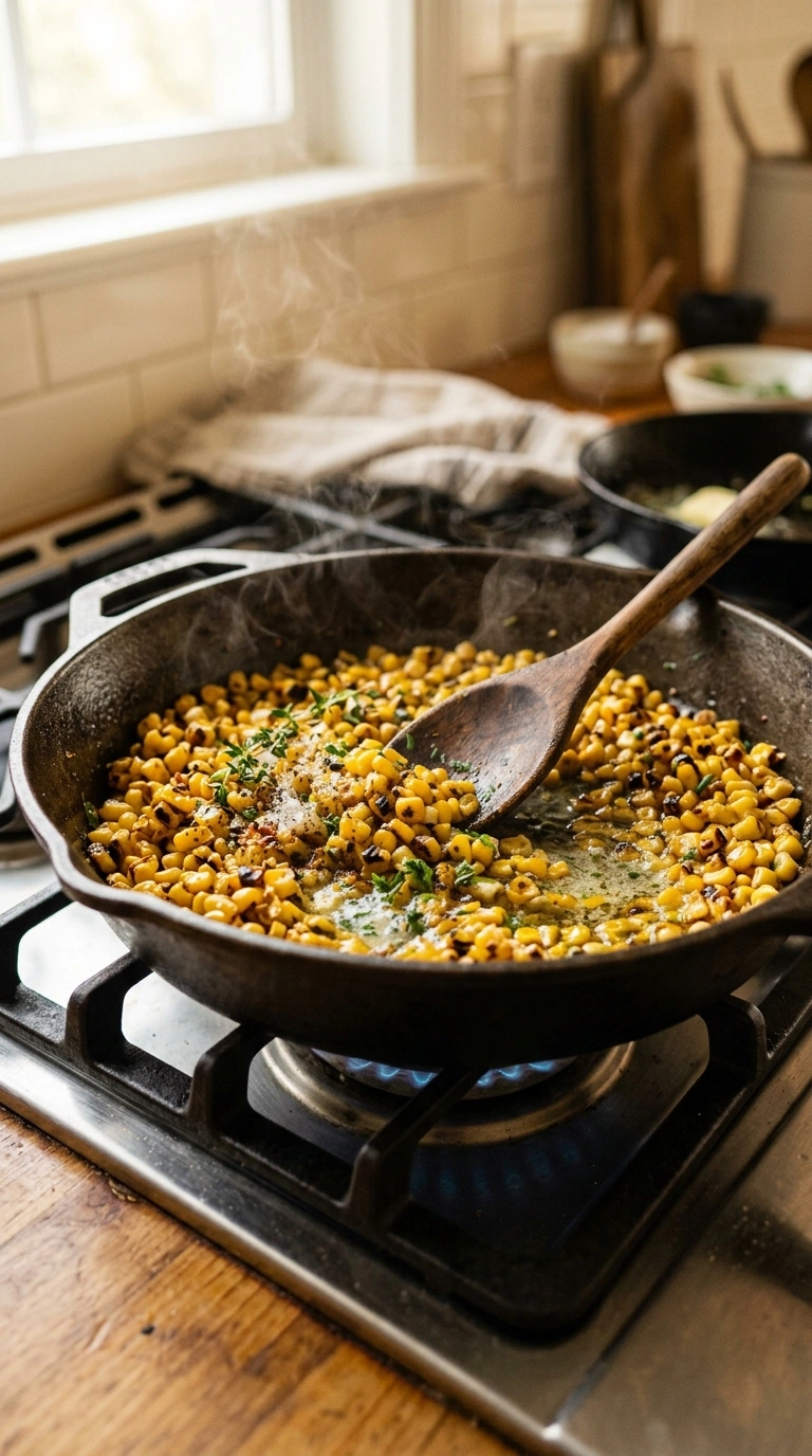 Cooking instructions for charred buttery labor day grilled corn