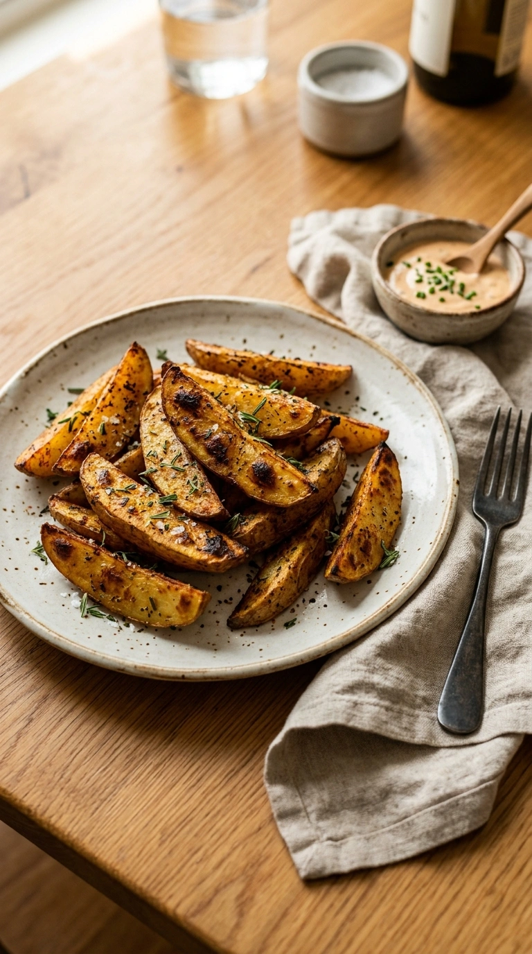 Charred Smoky Labor Day Grilled Potato Wedges | 32-Min Easy Family Final Cookout